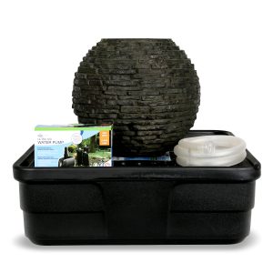 78249 Stacked Slate Sphere 18″ Dia (46 cm)